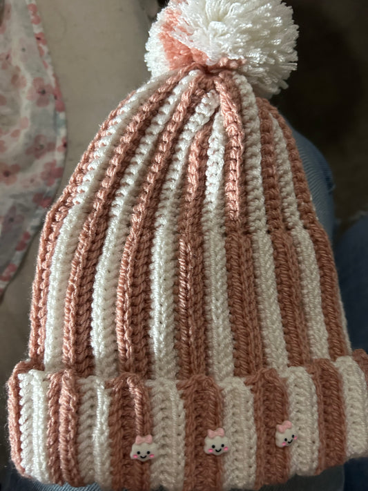 Gorro para menina outono/ inverno